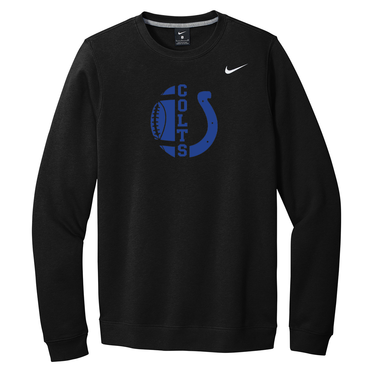 Calhoun Colts HS Football Nike Fleece Crew Neck