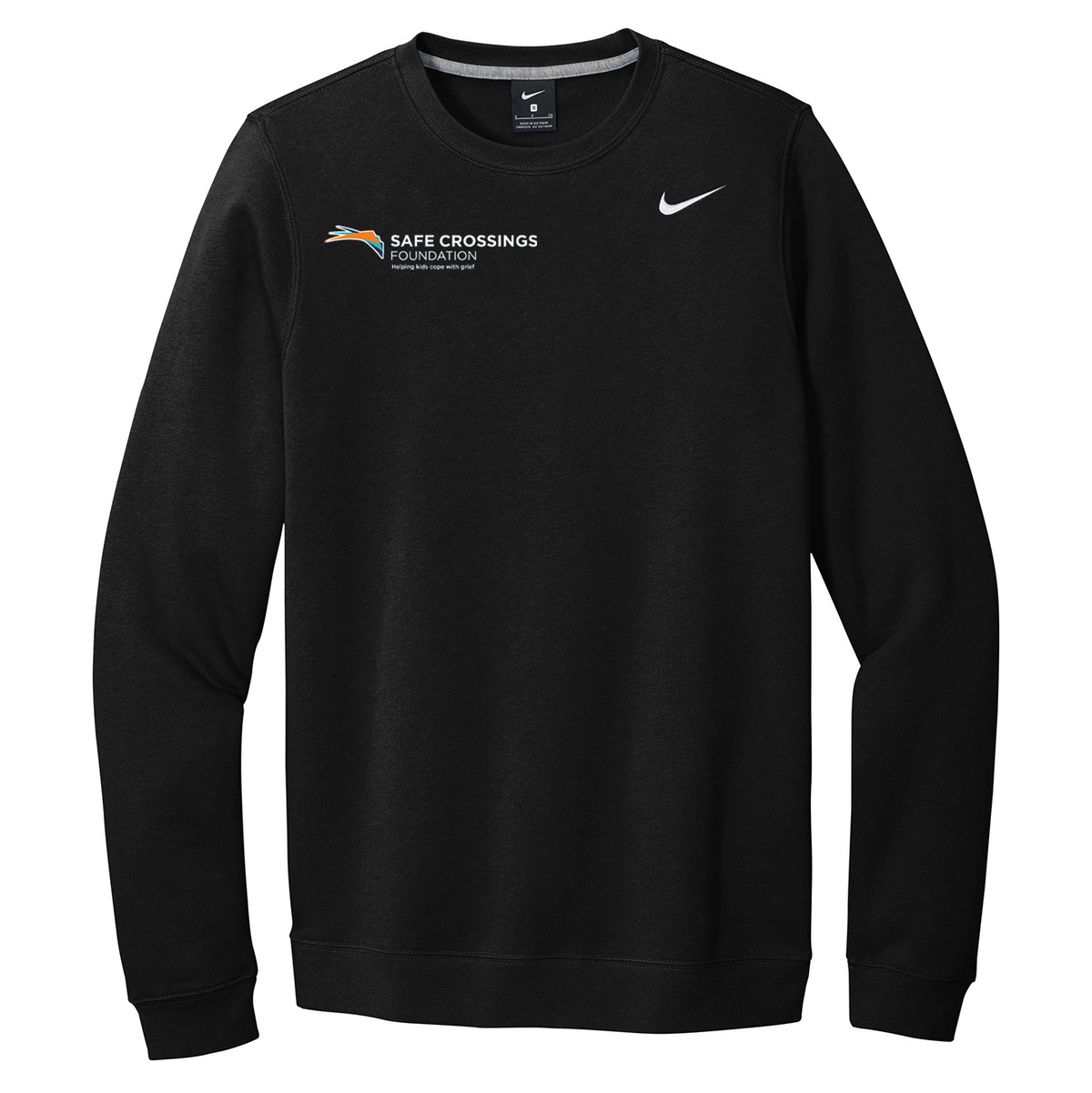 Safe Crossings Foundation Nike Fleece Crew Neck