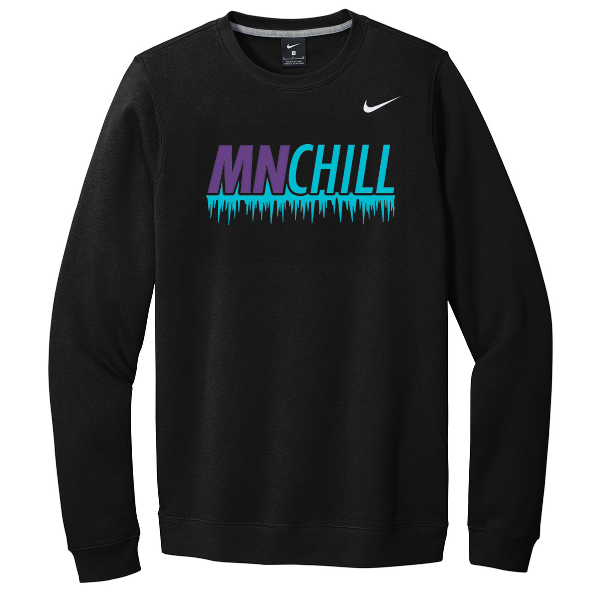 Minnesota Chill Lacrosse Nike Fleece Crew Neck