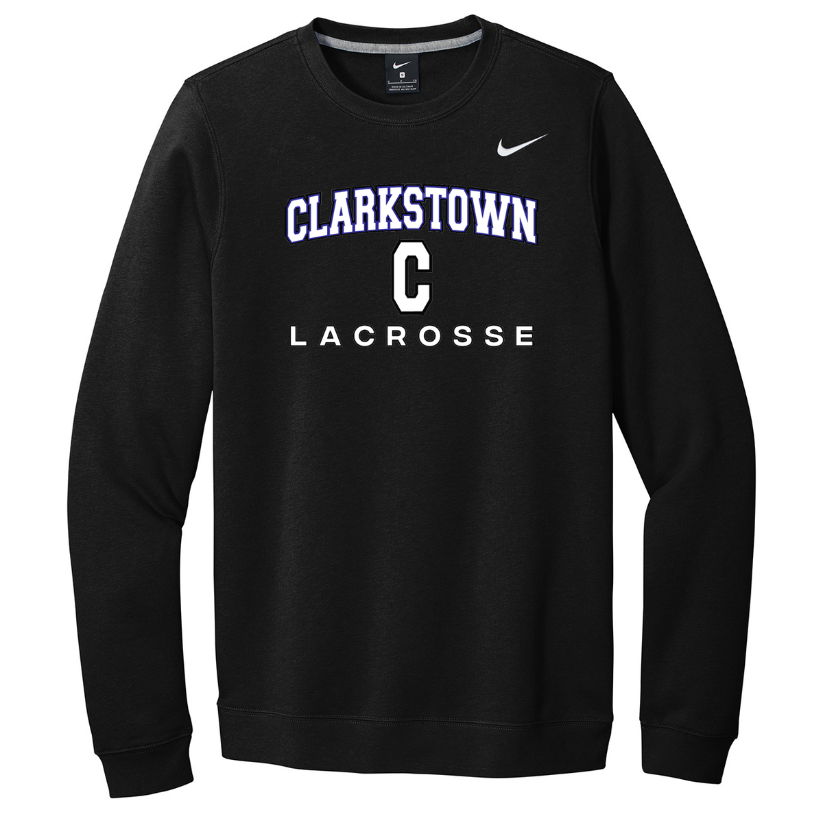 Clarkstown Lacrosse Nike Fleece Crew Neck