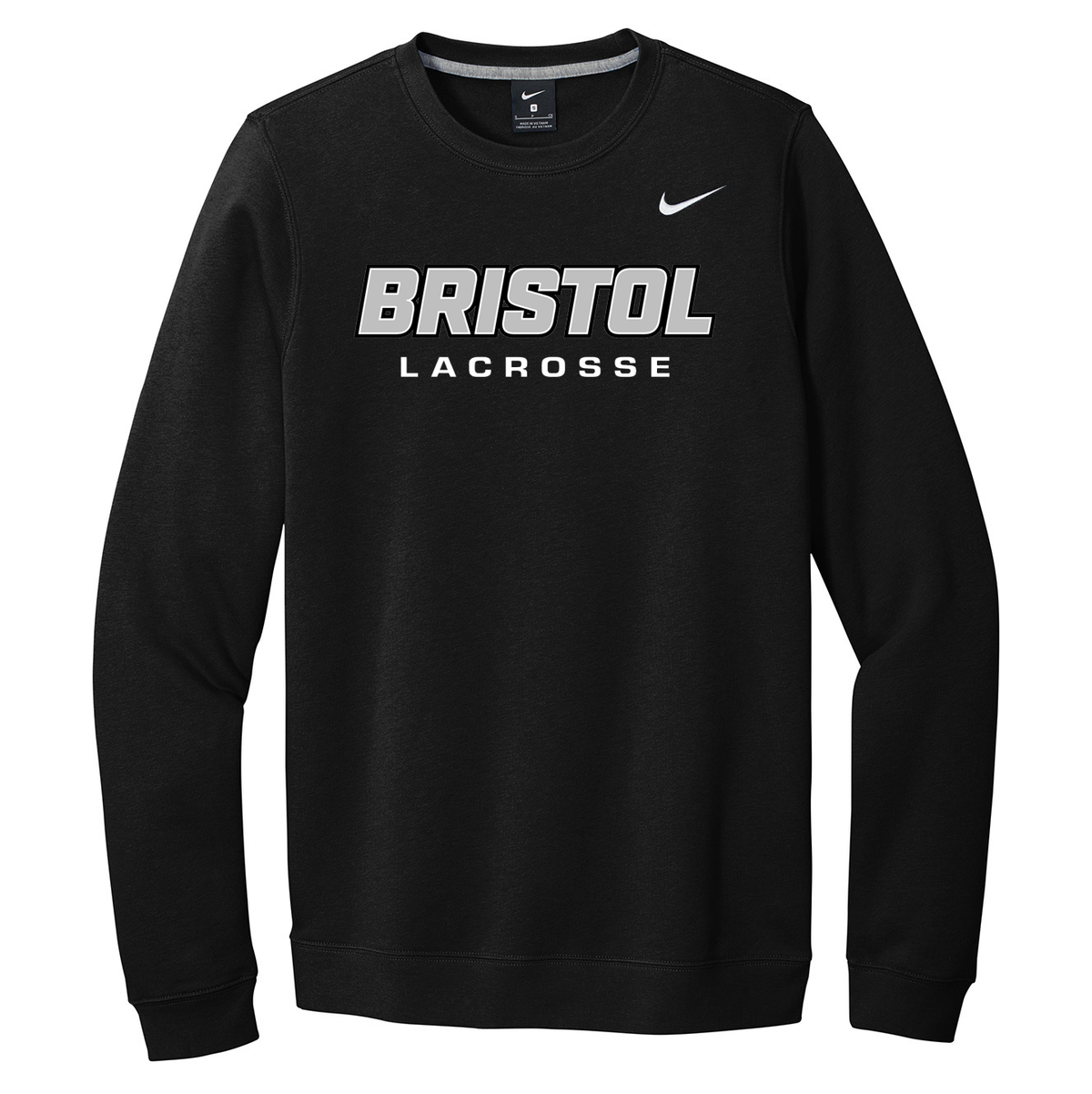 Bristol Lacrosse Nike Fleece Crew Neck