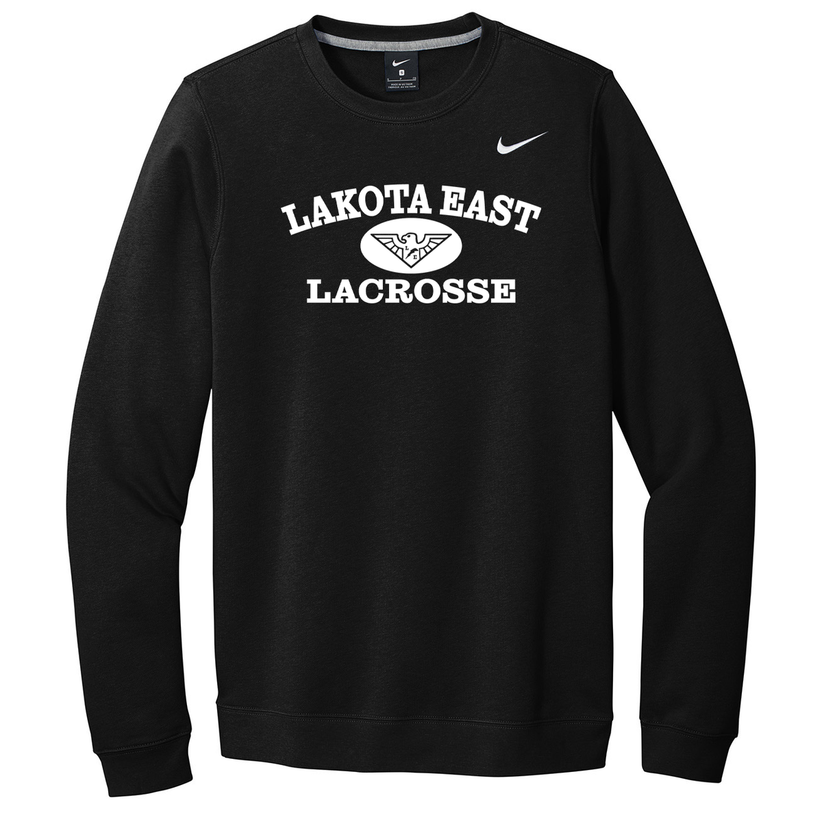 Lakota East HS Lacrosse Nike Fleece Crew Neck