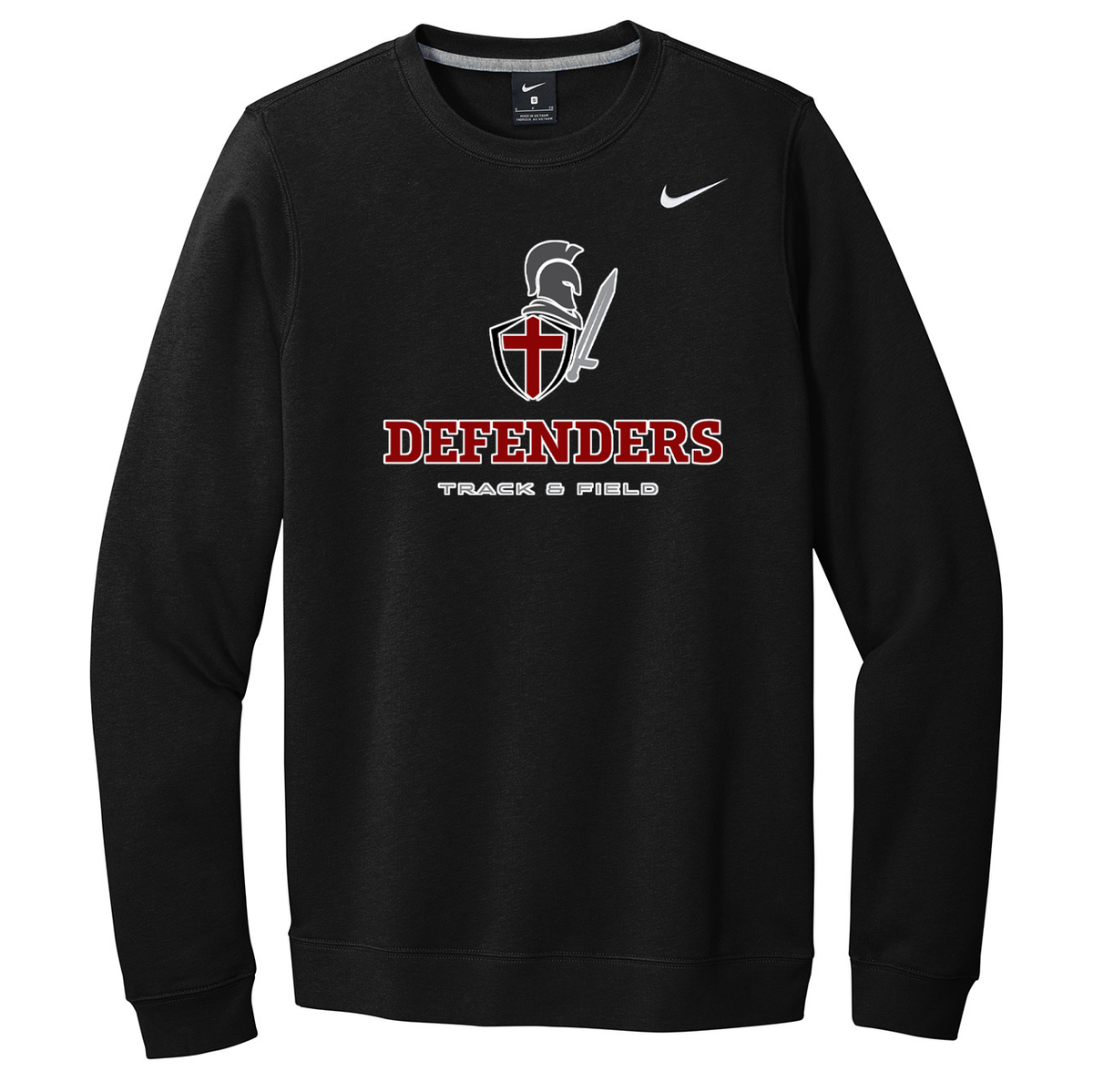 Defenders Track & Field Nike Fleece Crew Neck