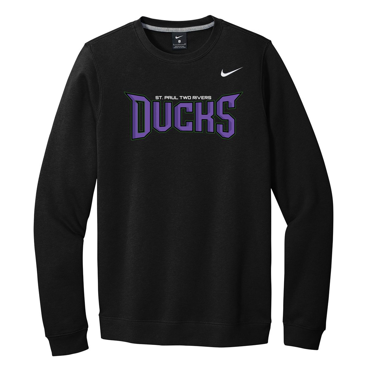 St. Paul Two Rivers HS Girls Lacrosse Nike Fleece Crew Neck