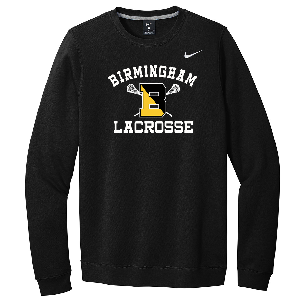 Birmingham Lacrosse Nike Fleece Crew Neck