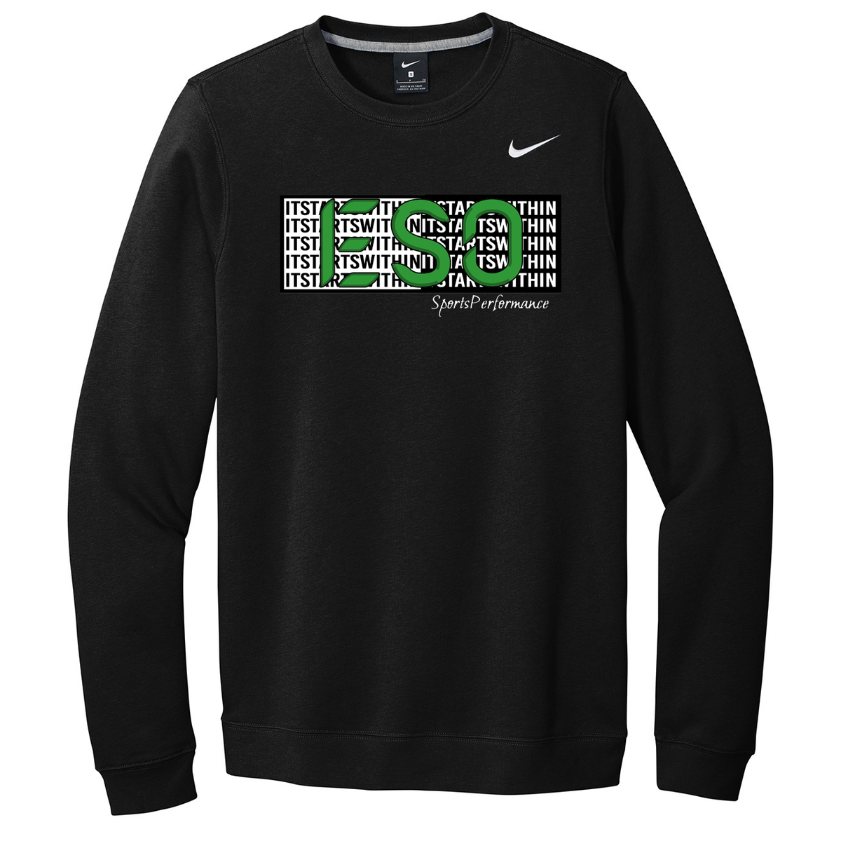 ESO Sports Performance Nike Fleece Crew Neck