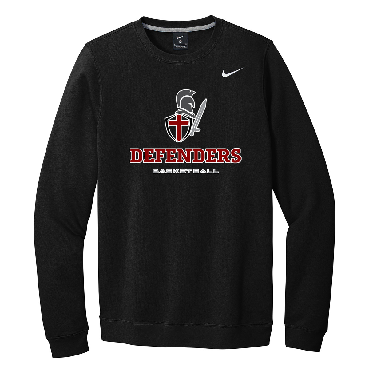 Defenders Basketball Nike Fleece Crew Neck