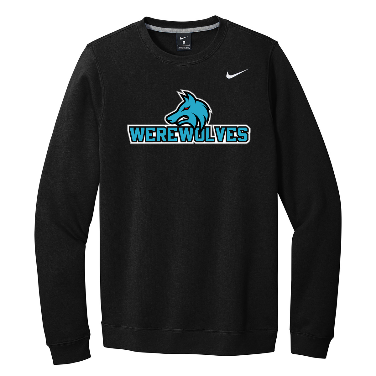 Kansas City Werewolves Nike Fleece Crew Neck