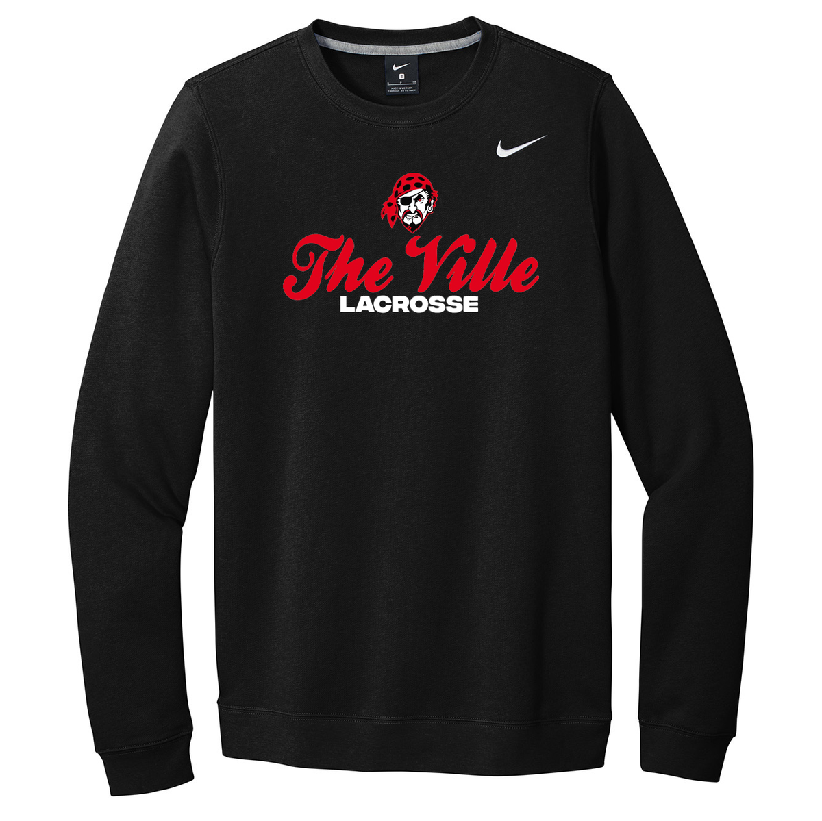 Greenville Lacrosse Nike Fleece Crew Neck