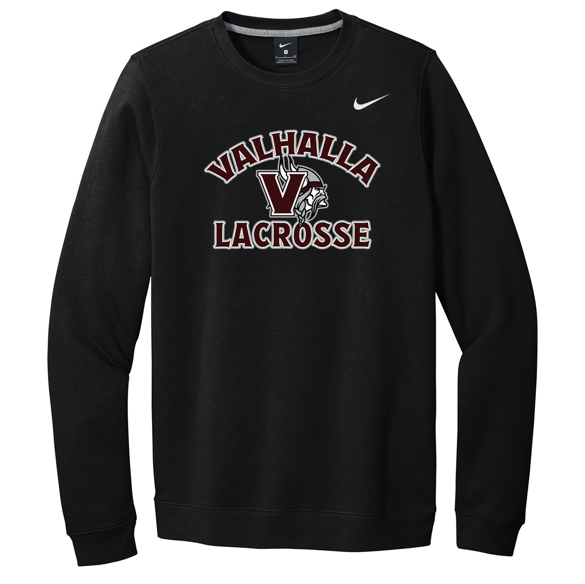 Valhalla Vikings Lacrosse Nike Fleece Crew Neck