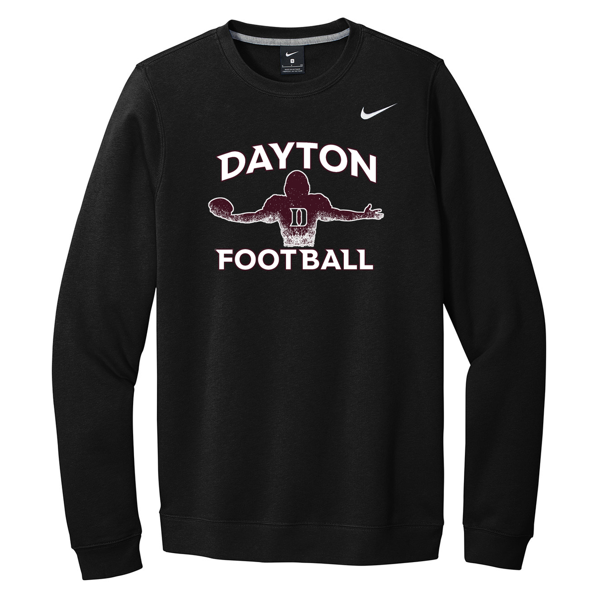 Dayton HS Football Nike Fleece Crew Neck