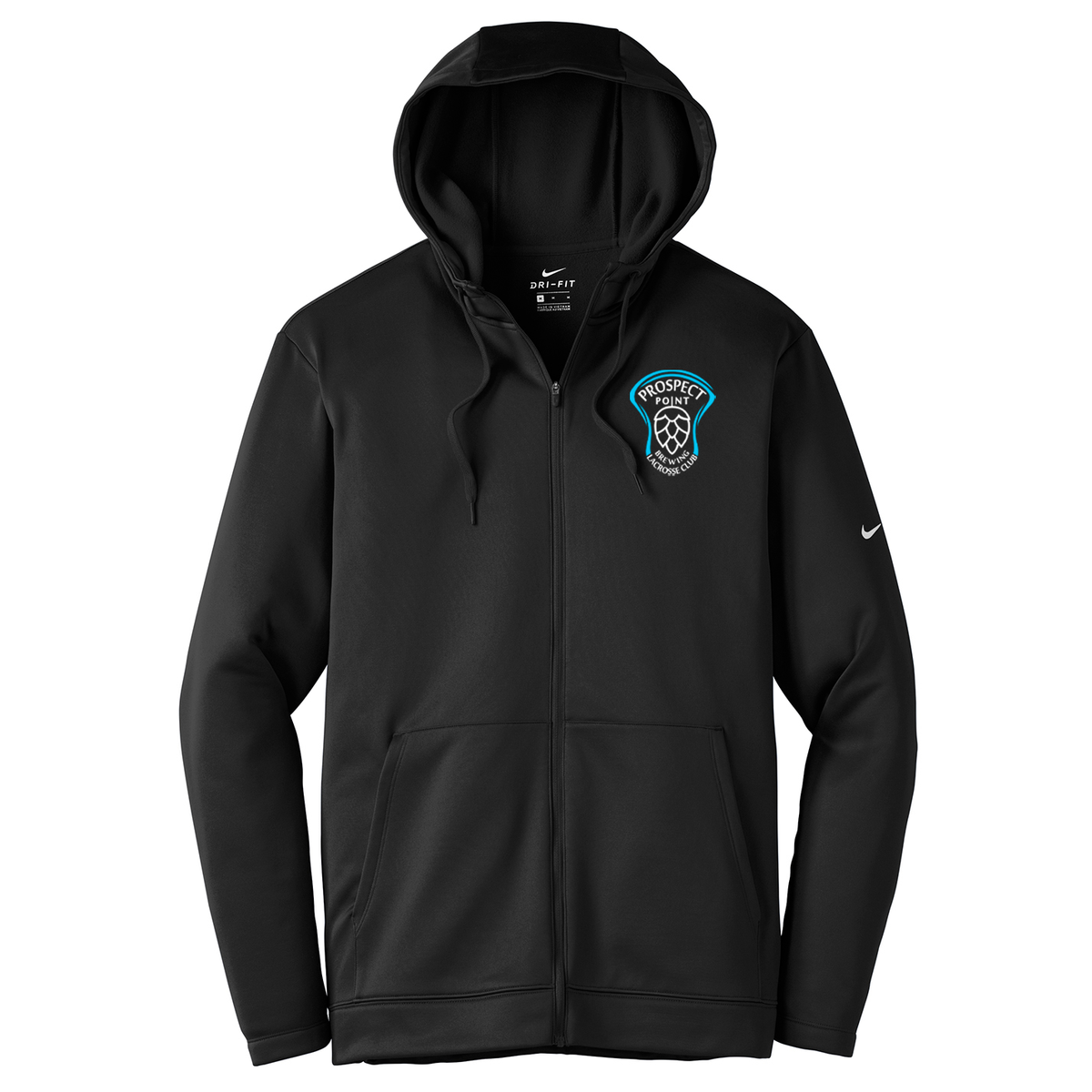 Prospect Point Brewing Lacrosse Club Nike Therma-FIT Full Zip Hoodie