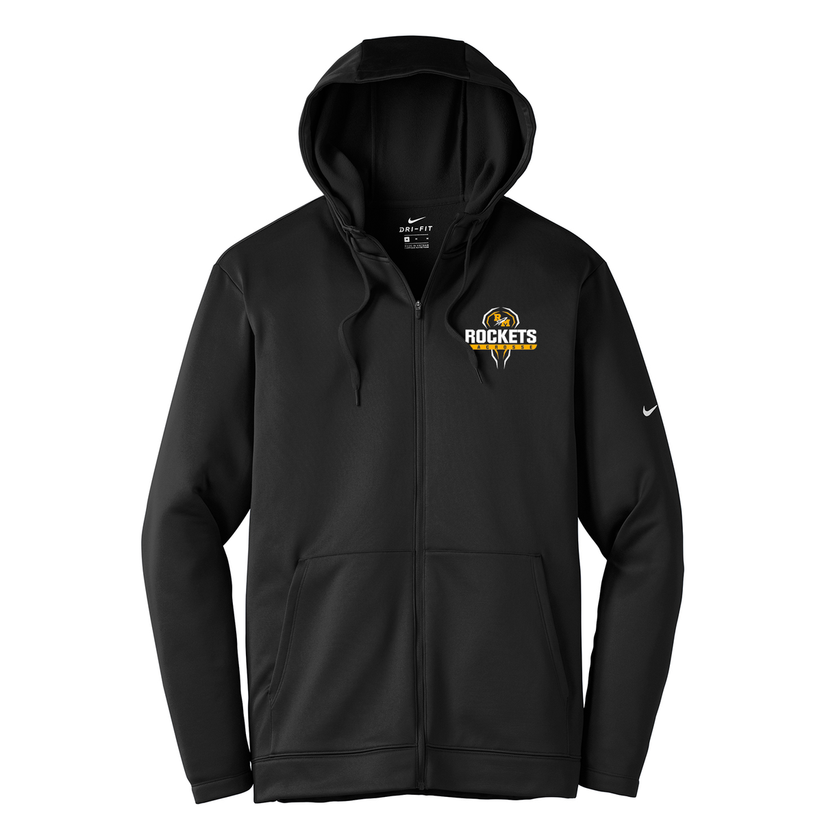 Richard Montgomery Rockets Lacrosse Nike Therma-FIT Full Zip Hoodie