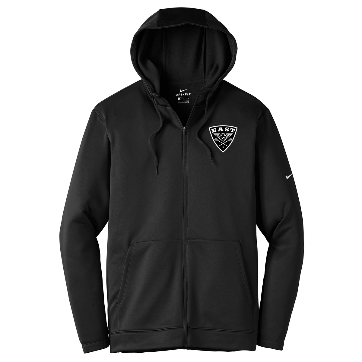 Lakota East HS Lacrosse Nike Therma-FIT Full Zip Hoodie