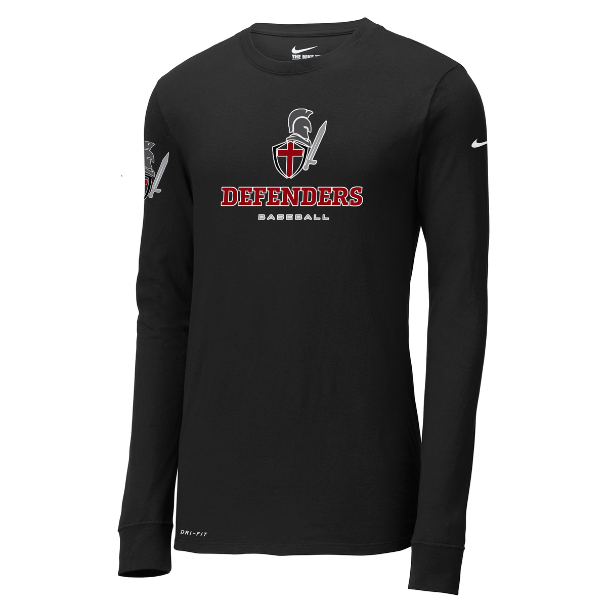 Defenders Baseball Nike Dri-FIT Long Sleeve Tee