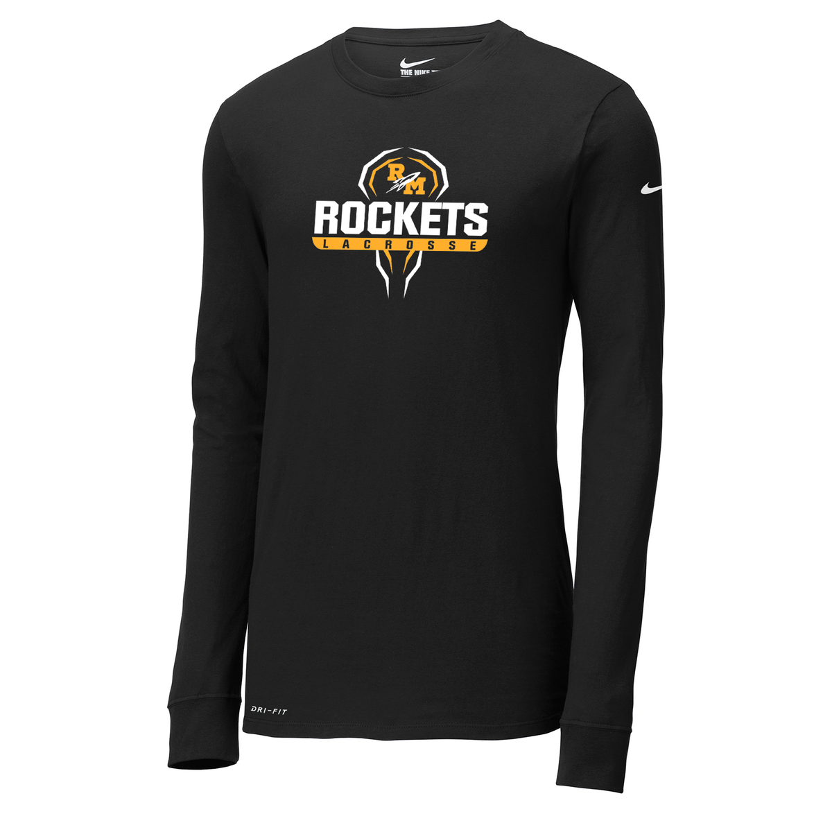 Richard Montgomery Rockets Lacrosse Nike Dri-FIT Long Sleeve Tee