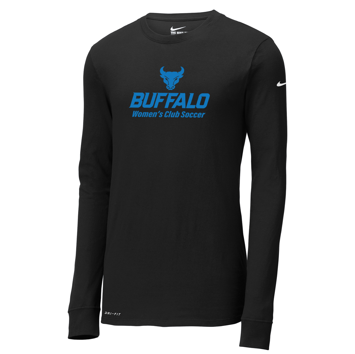 UB Women's Club Soccer Nike Dri-FIT Long Sleeve Tee