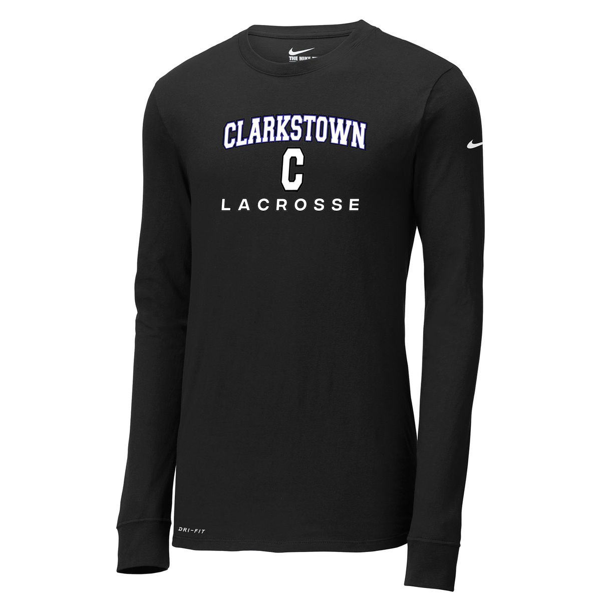 Clarkstown Lacrosse Nike Dri-FIT Long Sleeve Tee