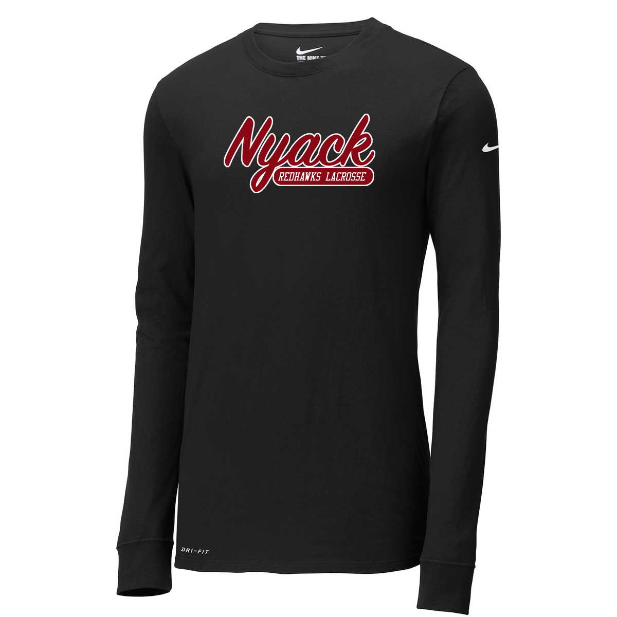 Nyack HS Lacrosse Nike Dri-FIT Long Sleeve Tee