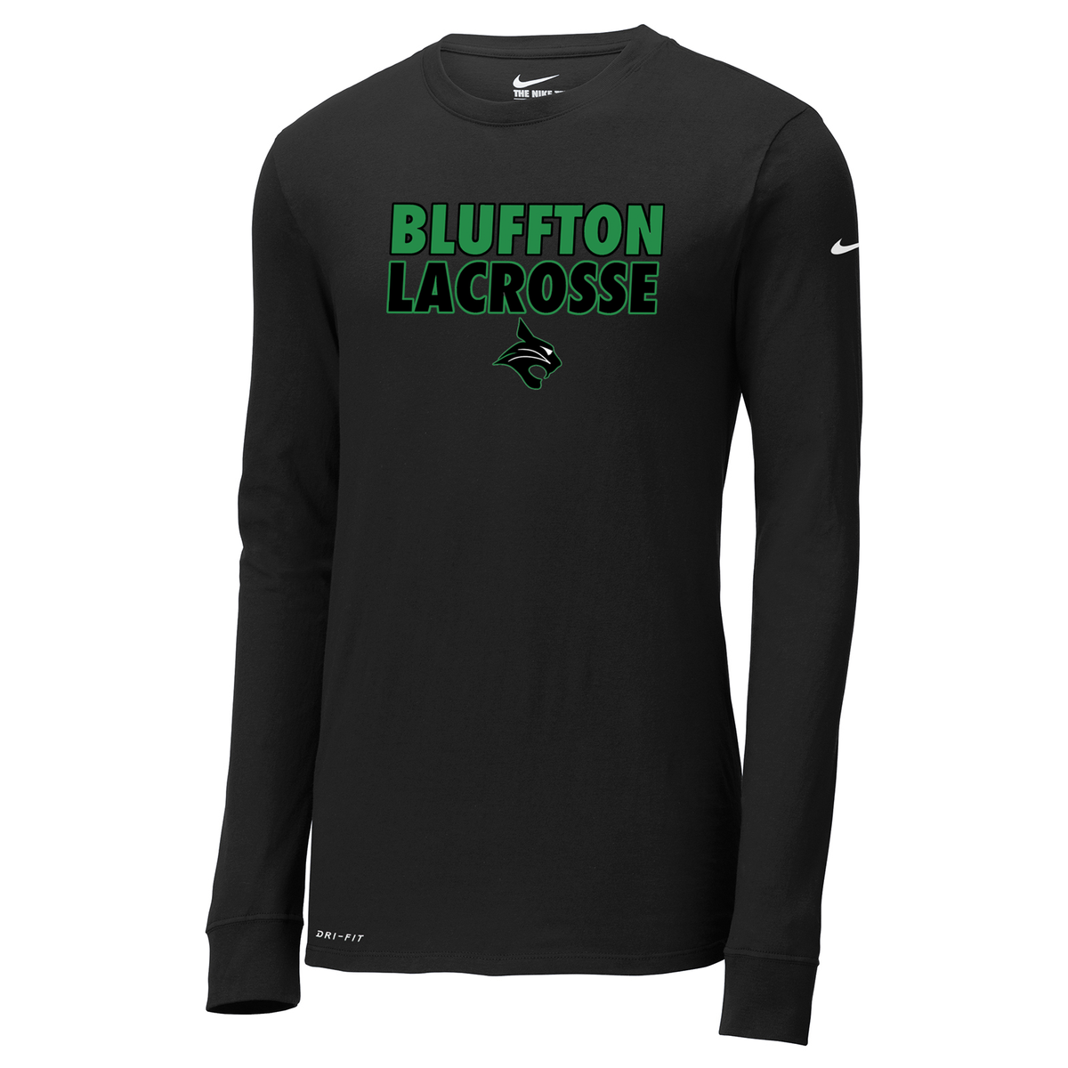 Bluffton High School Lacrosse Nike Dri-FIT Long Sleeve Tee