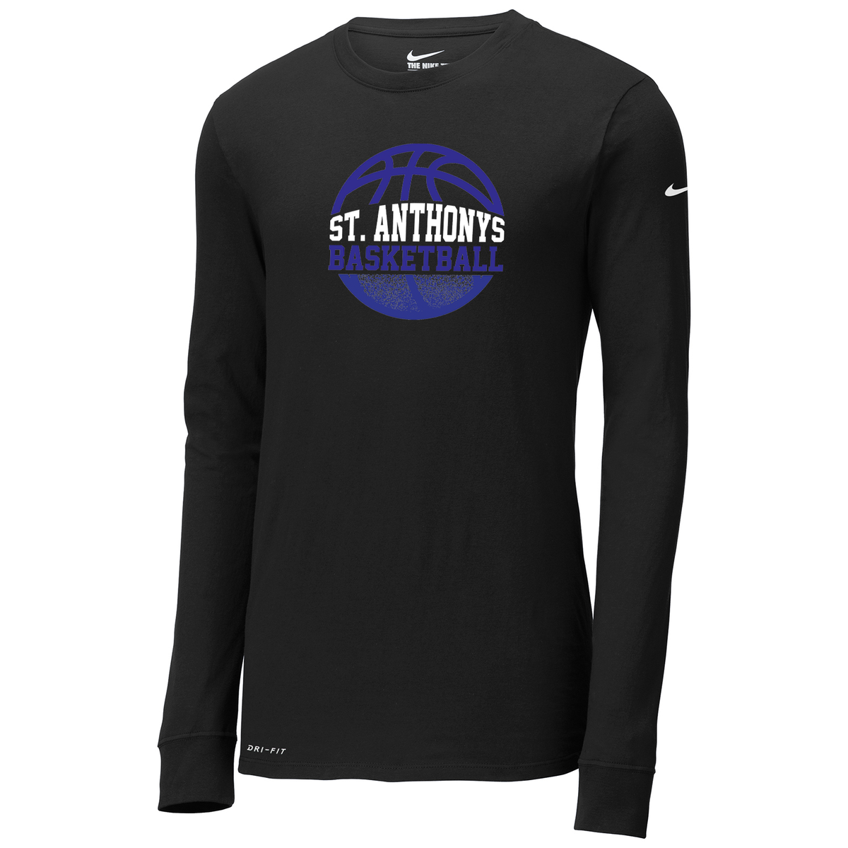 St. Anthony's CYO Basketball Nike Dri-FIT Long Sleeve Tee