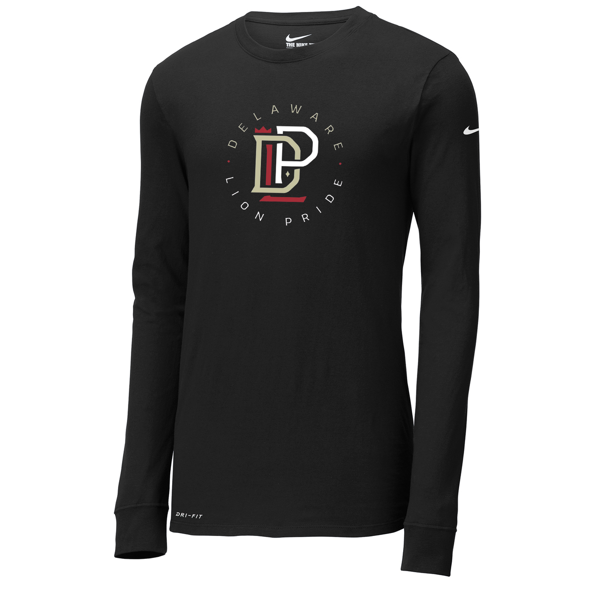 Delaware Pride Lions Basketball Nike Dri-FIT Long Sleeve Tee