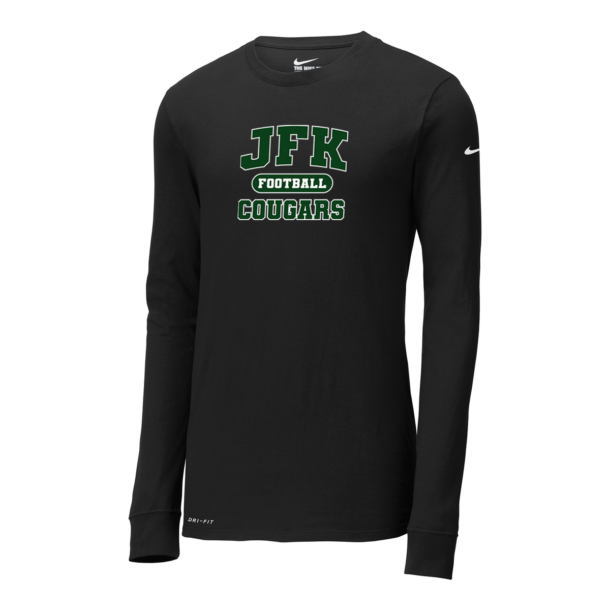 JFK Bellmore Football Nike Dri-FIT Long Sleeve Tee