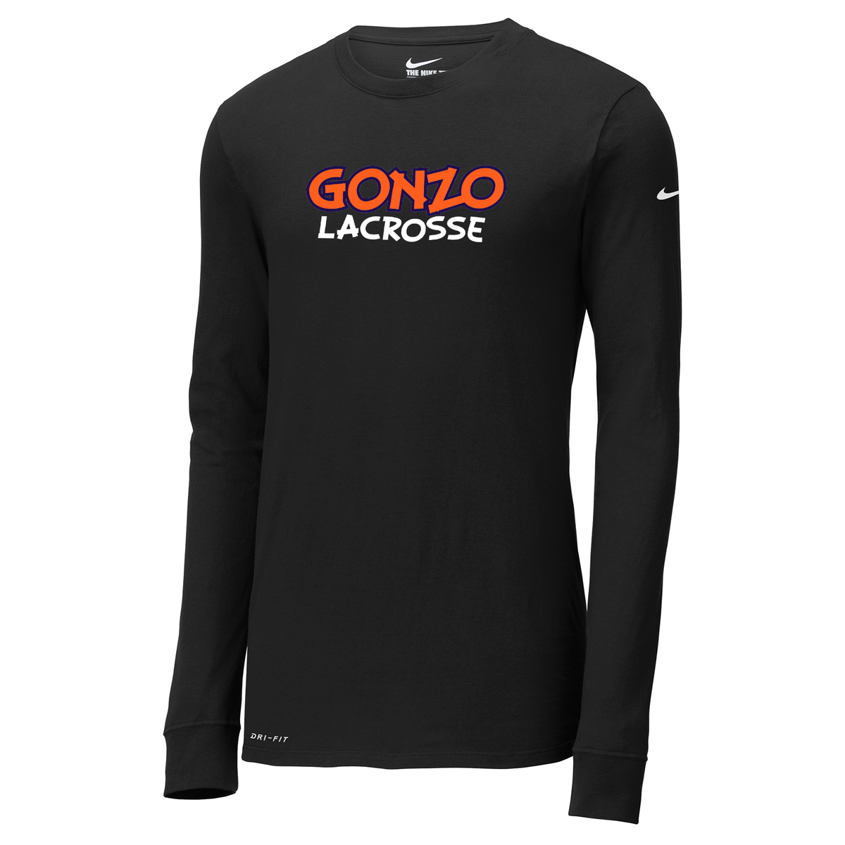 Gonzo Lacrosse Nike Dri-FIT Long Sleeve Tee