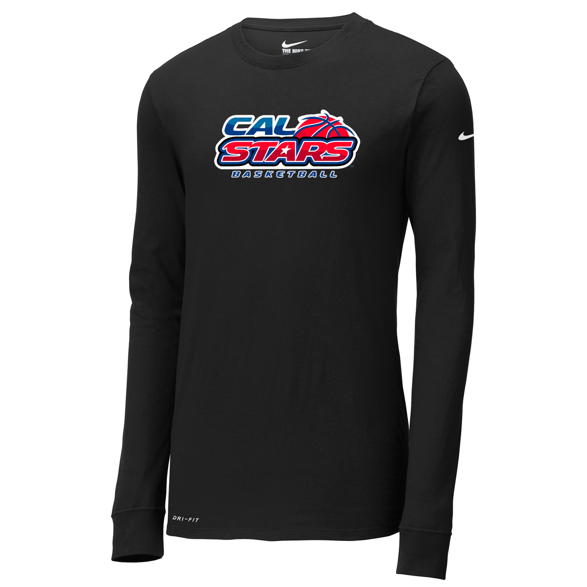 Cal Stars Basketball Nike Dri-FIT Long Sleeve Tee