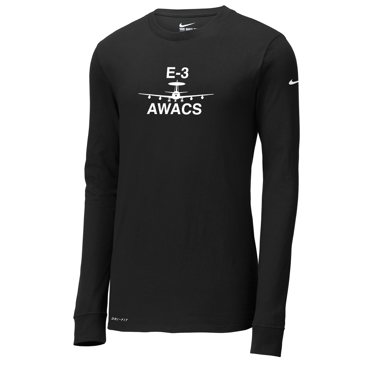 Boeing AWACS E-3 Nike Dri-FIT Long Sleeve Tee