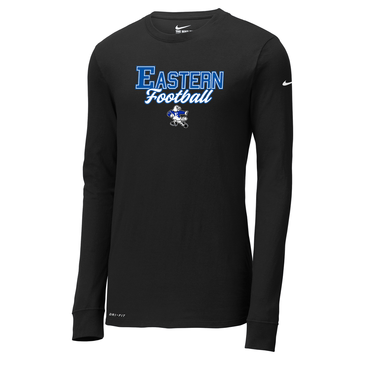 Eastern HS Football Nike Dri-FIT Long Sleeve Tee