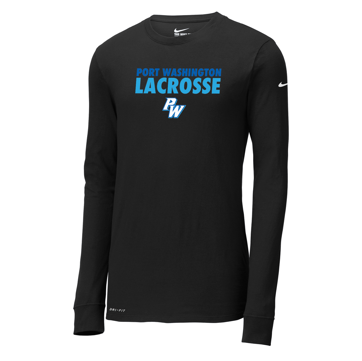 Port Washington Girls Lacrosse Nike Dri-FIT Long Sleeve Tee