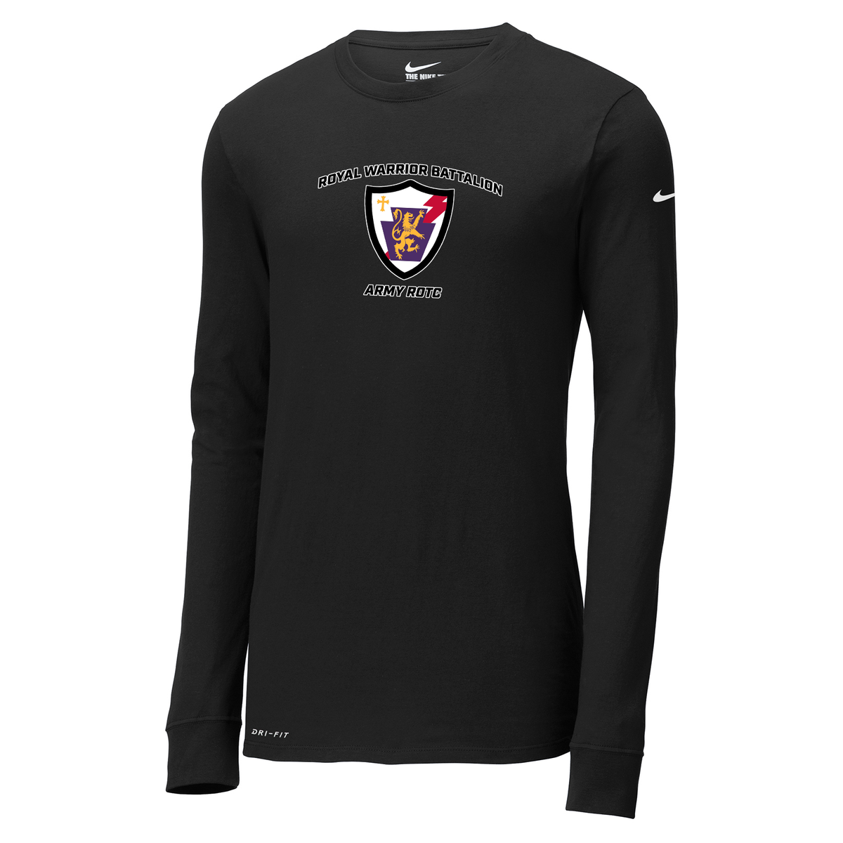 Royal Warrior Battalion Army ROTC Nike Dri-FIT Long Sleeve Tee