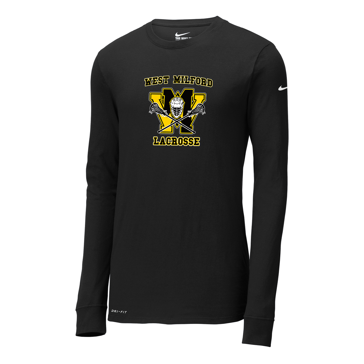 West Milford Lacrosse Nike Dri-FIT Long Sleeve Tee