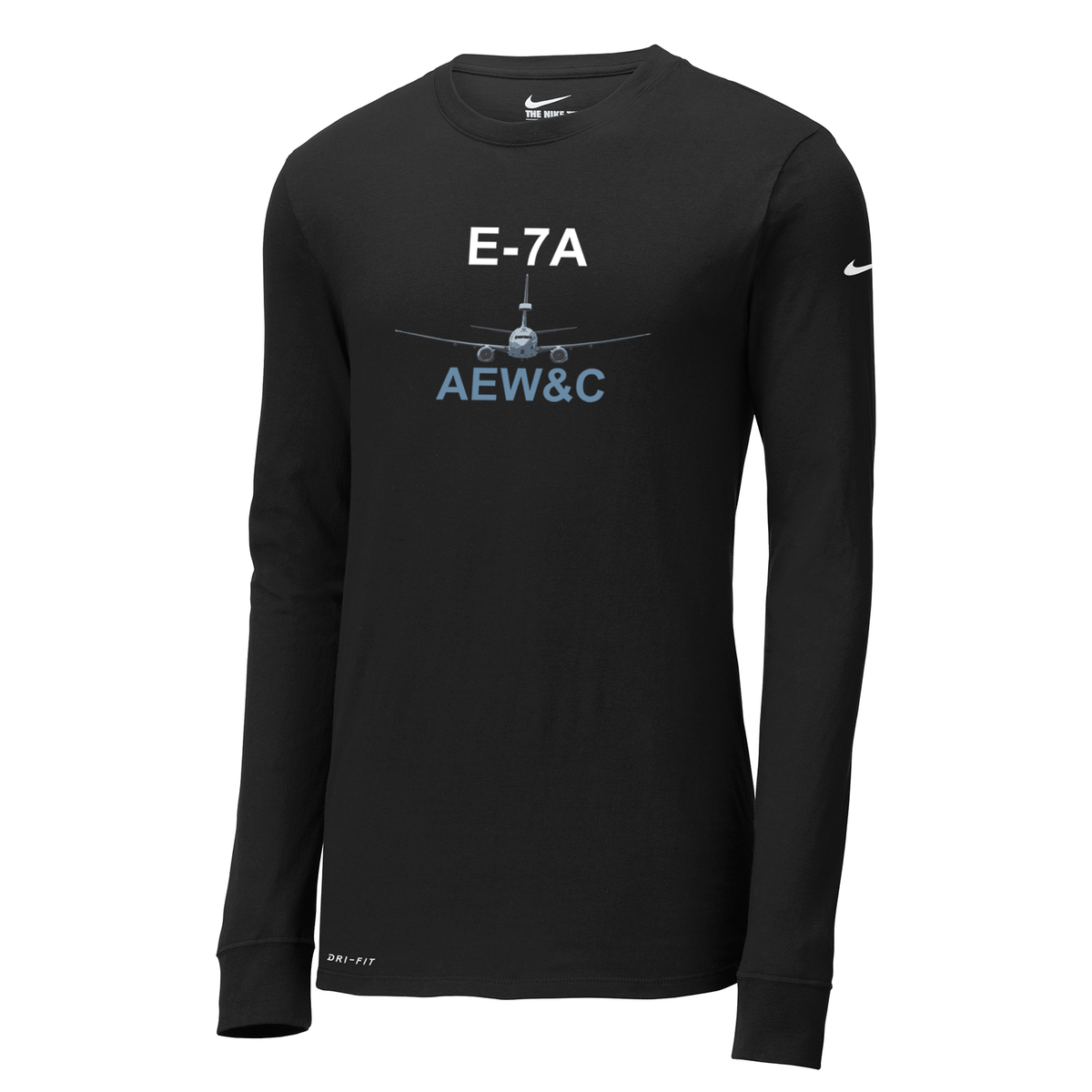 Boeing E-7A Program Nike Dri-FIT Long Sleeve Tee