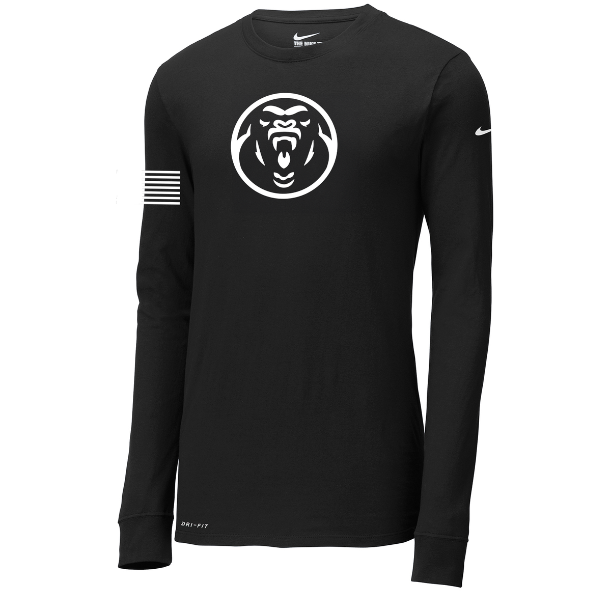 Crease Beast Lacrosse Nike Dri-FIT Long Sleeve Tee