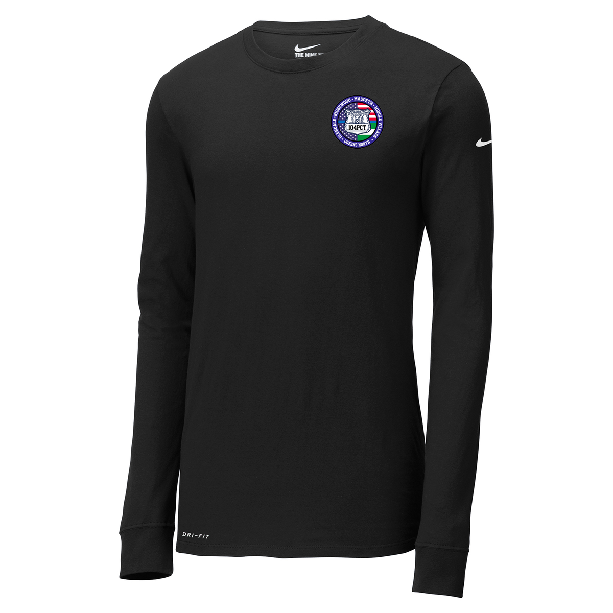 NYPD 104th Pct Nike Dri-FIT Long Sleeve Tee