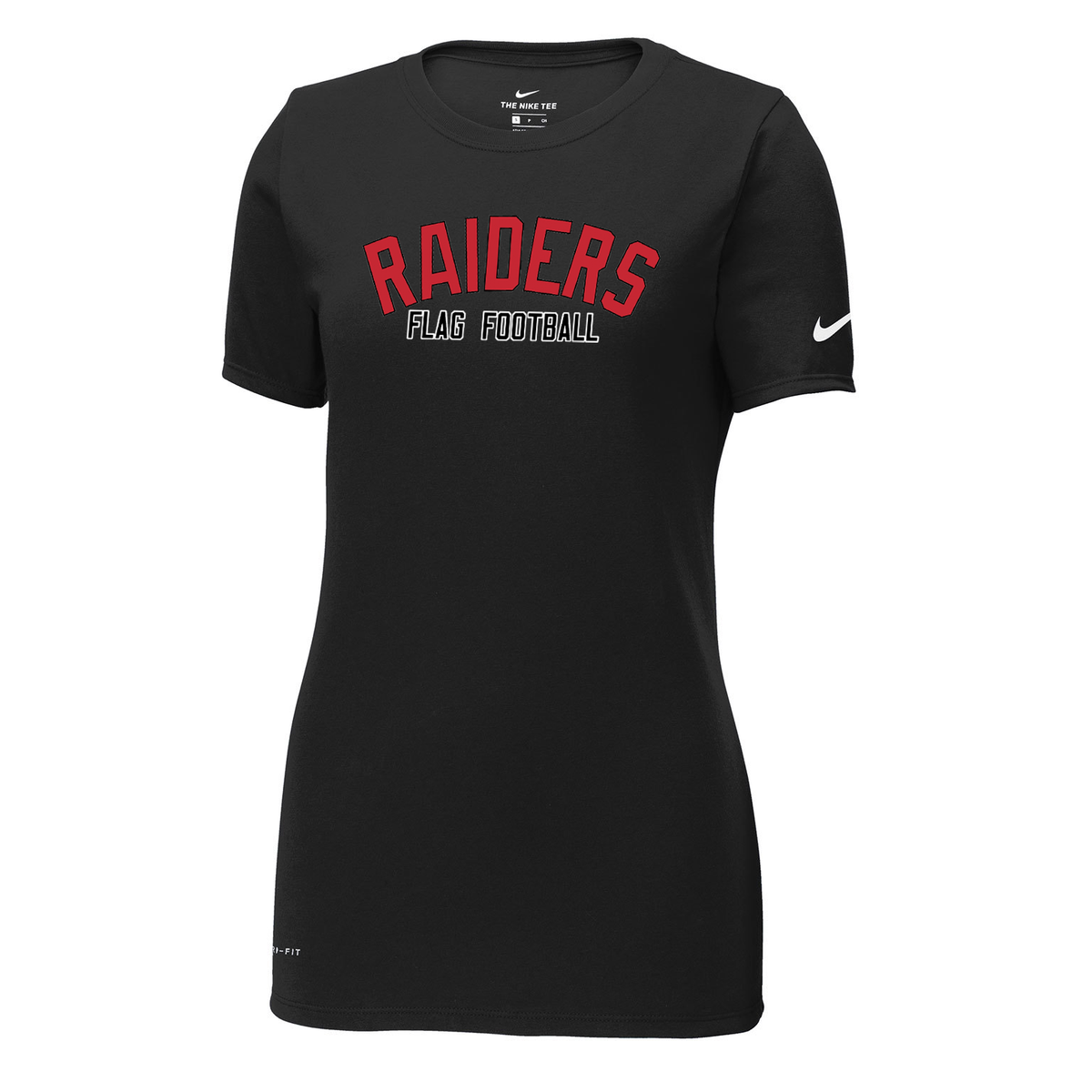 PM Raiders Flag Football Nike Ladies Dri-FIT Tee