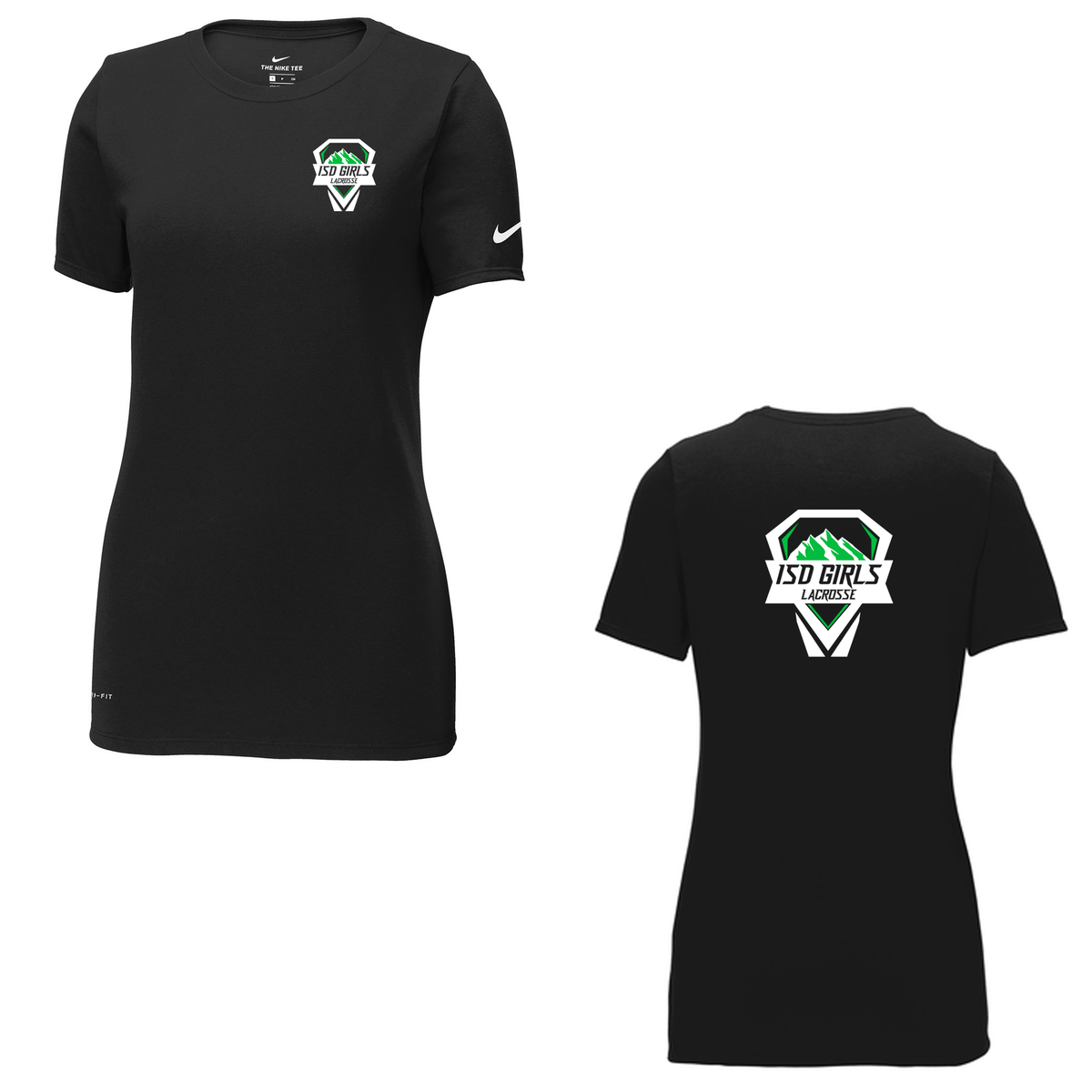 ISD Girl's Lacrosse Nike Ladies Dri-FIT Tee