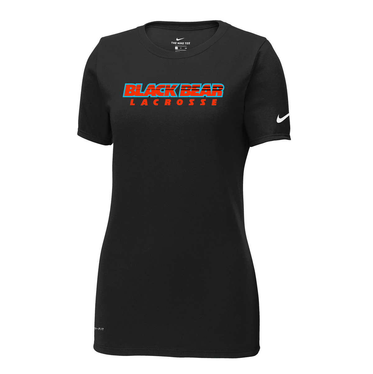 Black Bear Lacrosse Nike Ladies Dri-FIT Tee