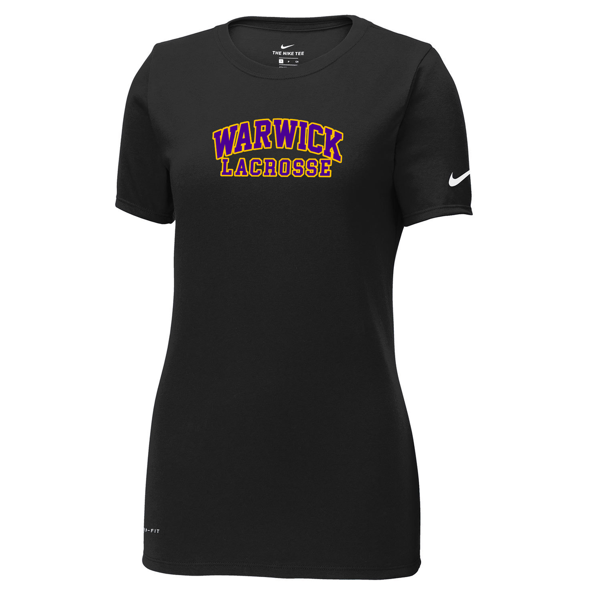 Warwick Lacrosse Nike Ladies Dri-FIT Tee