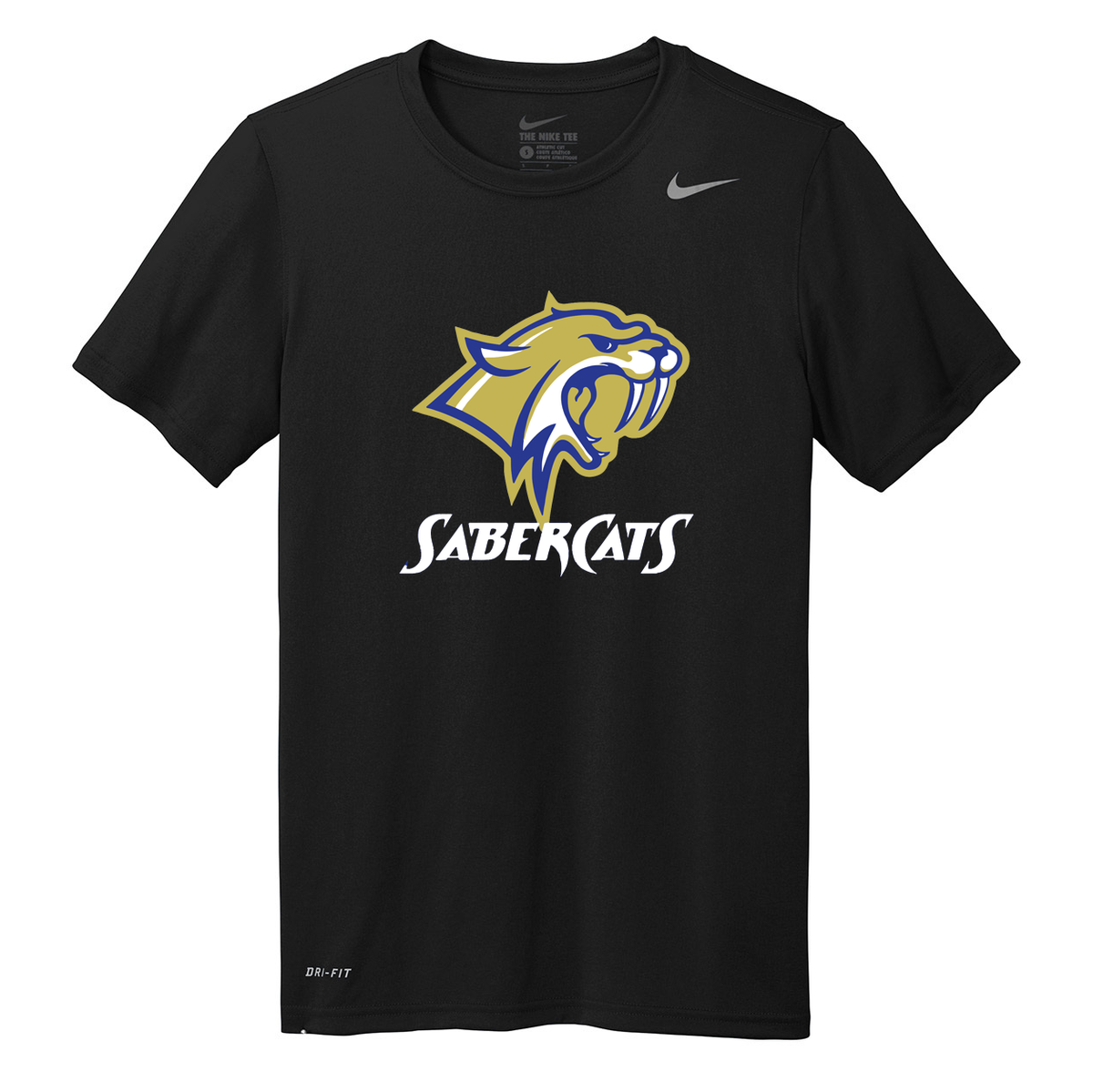 Waterford Sabercats Football Nike Legend Tee
