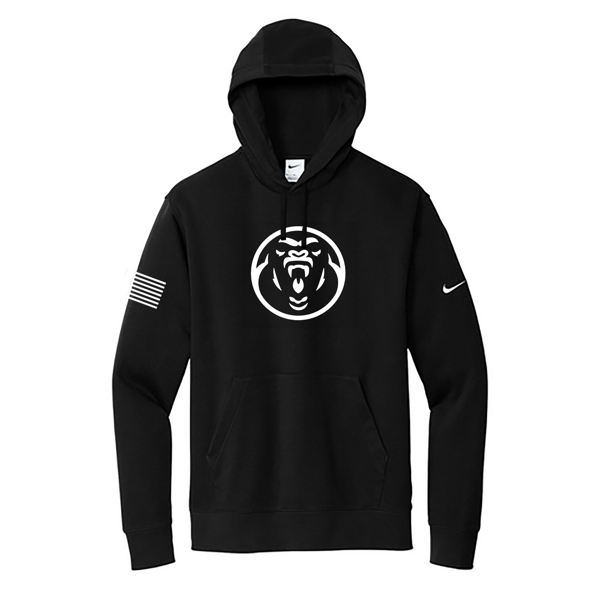 Crease Beast Lacrosse Nike Fleece Swoosh Hoodie