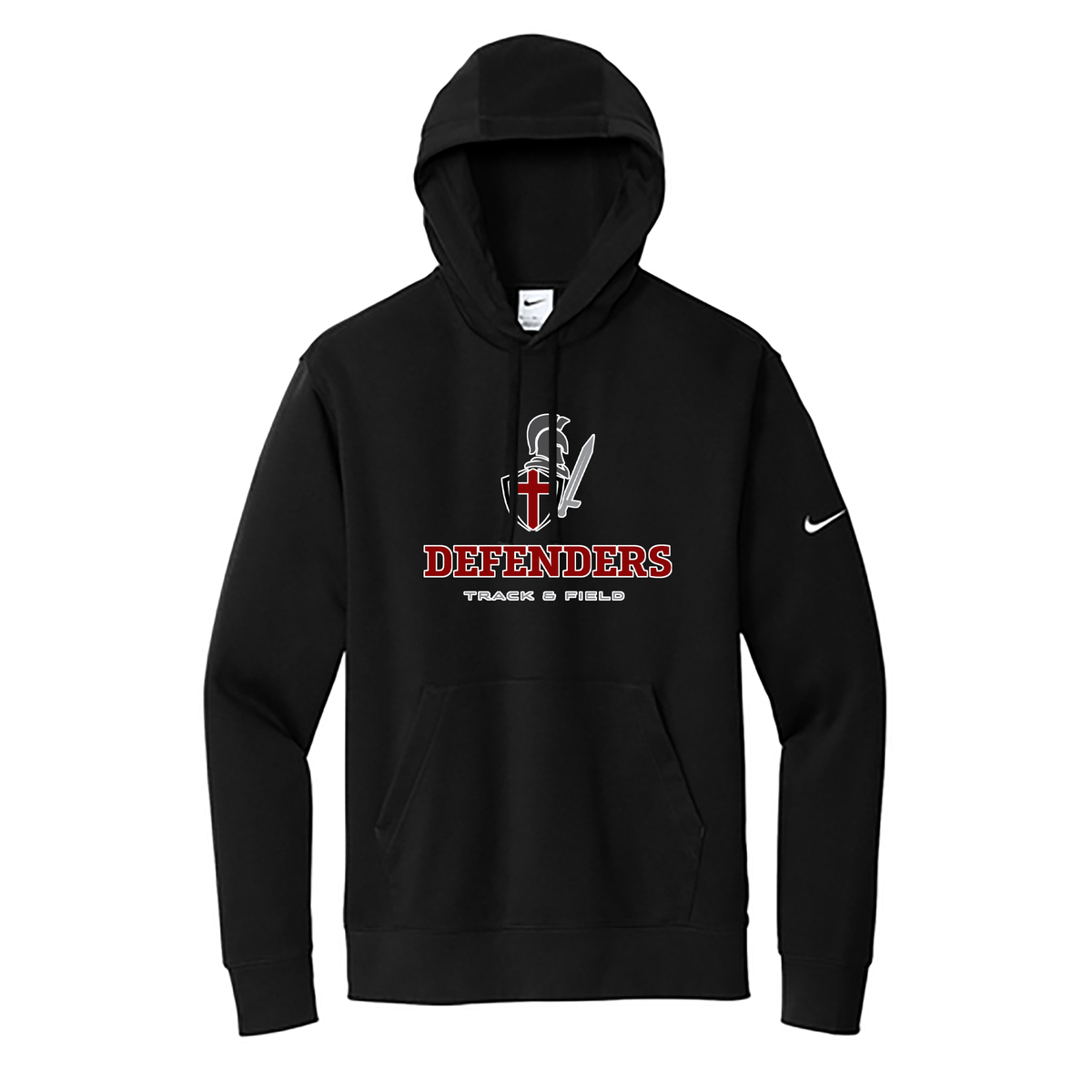 Defenders Track & Field Nike Fleece Swoosh Hoodie