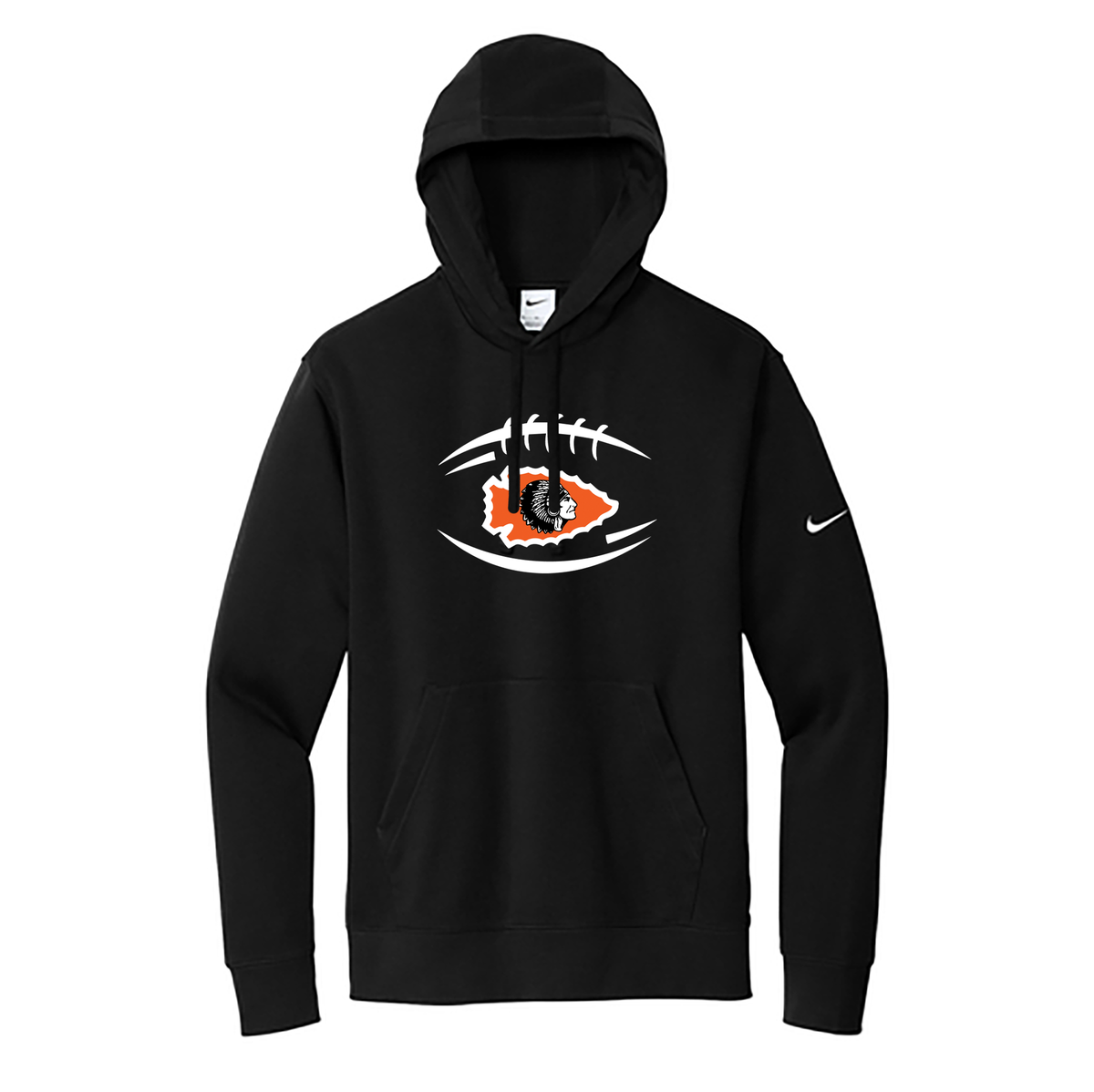 Newberry HS Football Nike Fleece Swoosh Hoodie