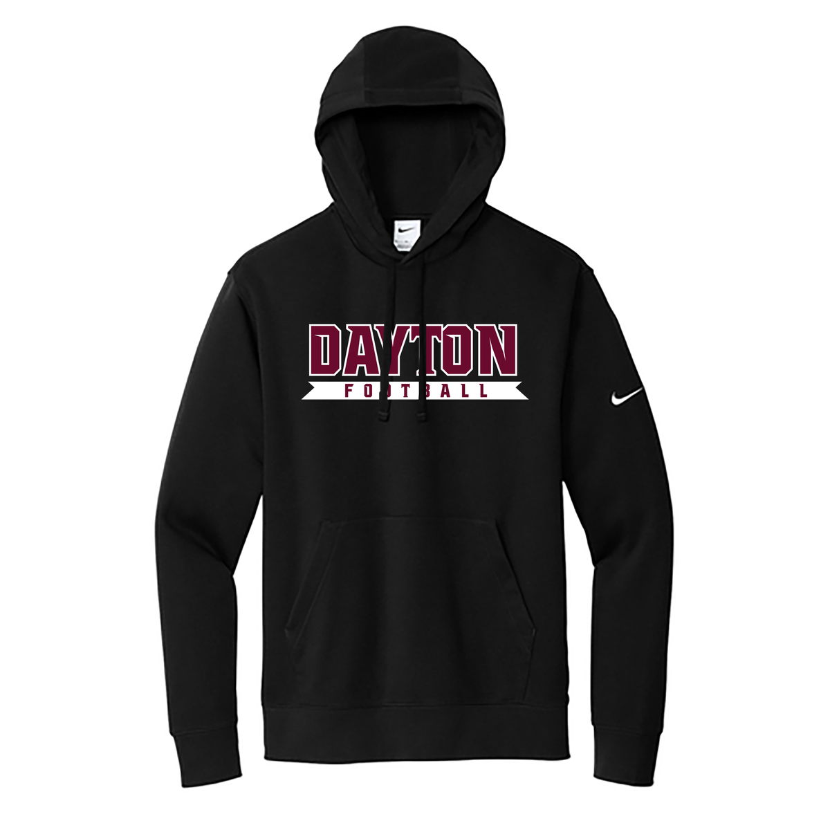 Dayton HS Football Nike Fleece Swoosh Hoodie