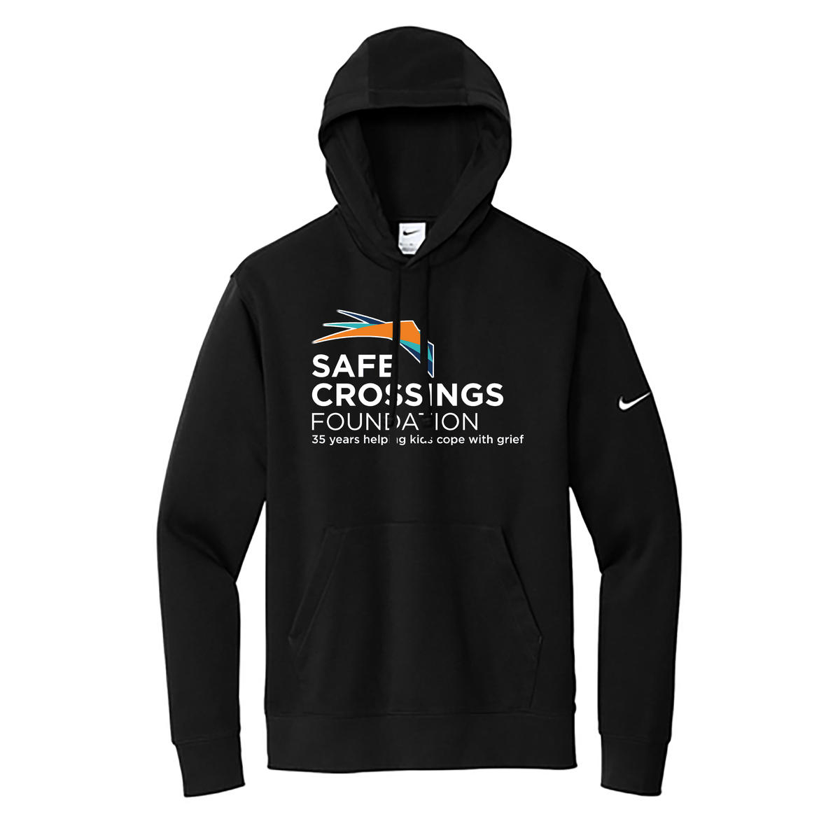 Safe Crossings Foundation 35th Anniversary Nike Fleece Swoosh Hoodie