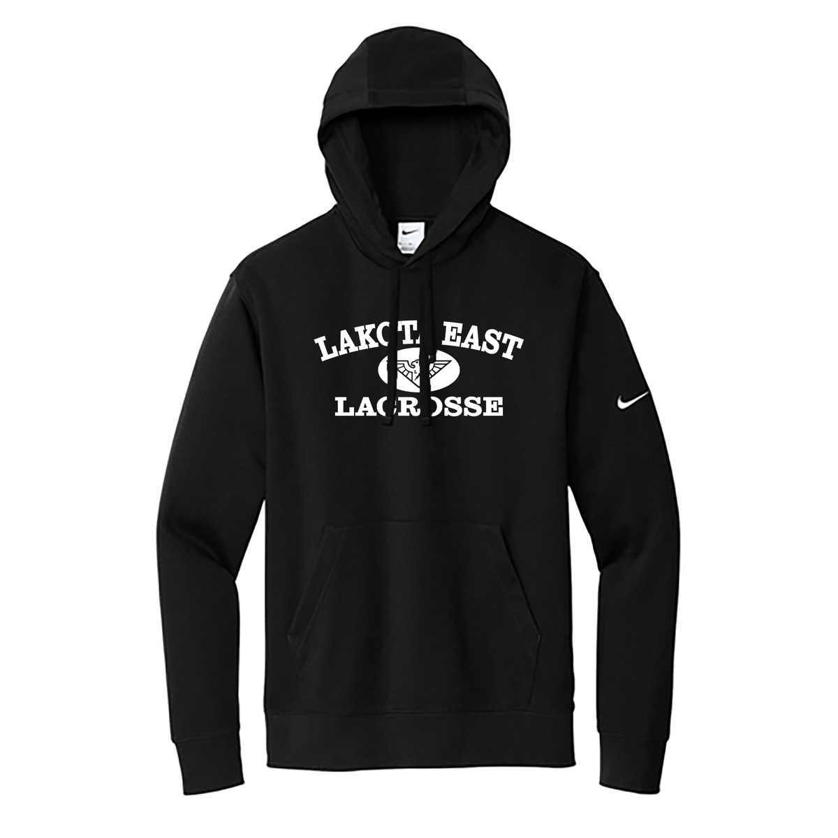 Lakota East HS Lacrosse Nike Fleece Swoosh Hoodie