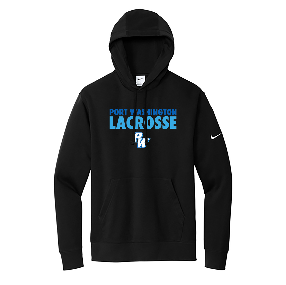 Port Washington Girls Lacrosse Nike Fleece Swoosh Hoodie