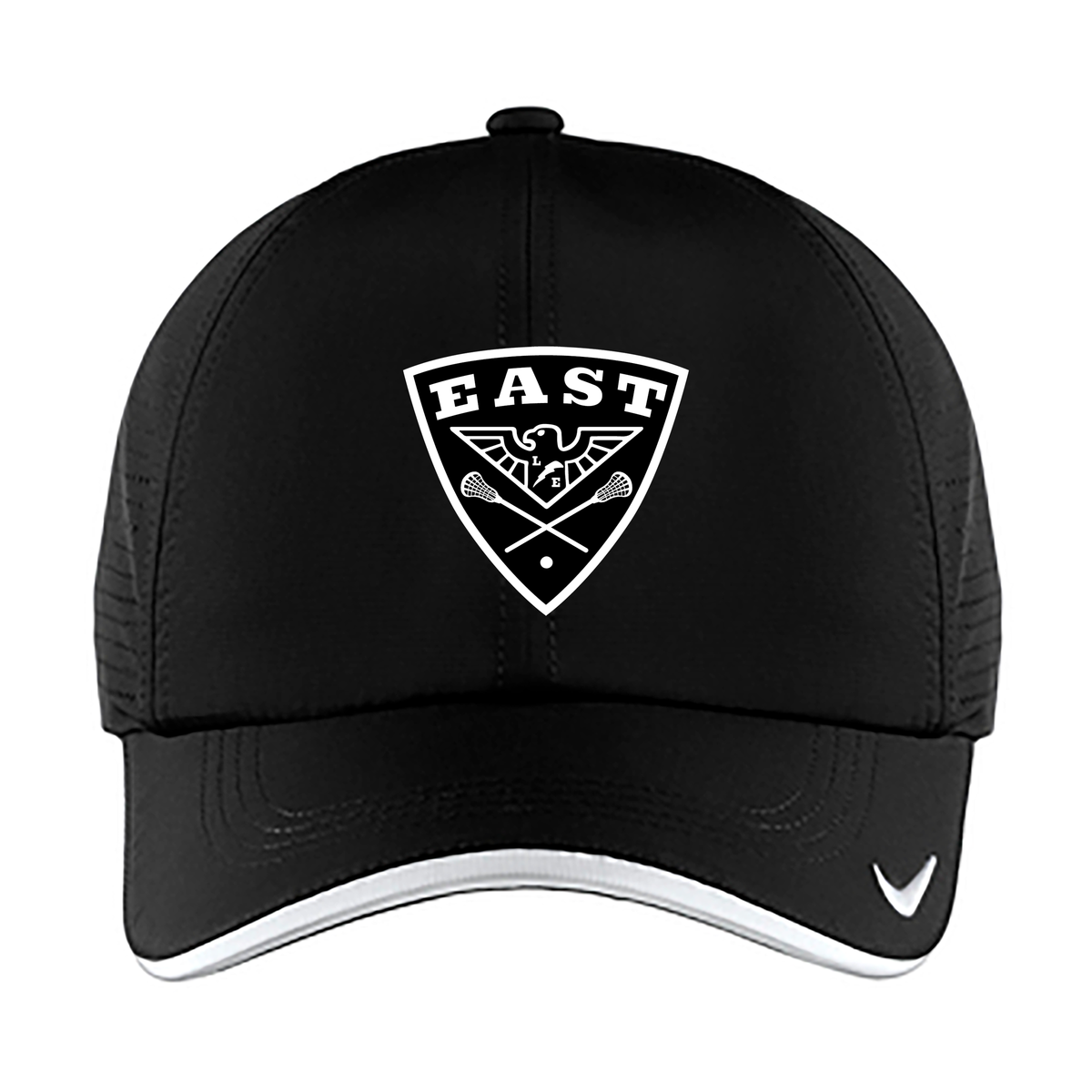 Lakota East HS Lacrosse Nike Dri-FIT Mesh Swoosh Flex Sandwich Cap